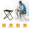 Foldable Camping Stool Portable Travel Chair 275.6LBS Load for Camping Fishing Backpacking Hiking Camping Seat with Carry Bag